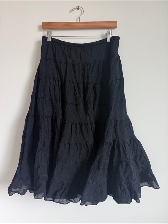 Bila Dresses & Skirts - Vintage Bila tiered midi a line skirt